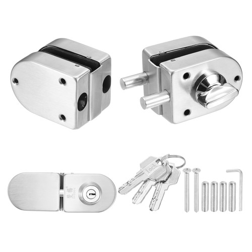 Glass door lock double - glass,