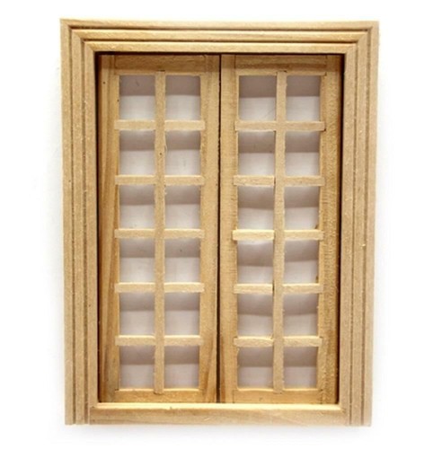 Dolls house bare wood - bare, internal