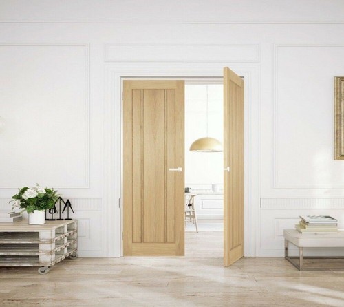 Oak french doors internal - oak,