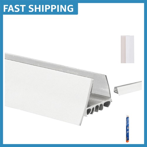 Durable white pvc door bottom - pvc,