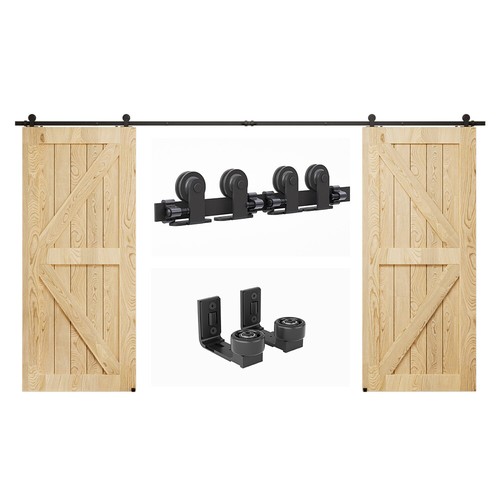 4ft 20ft rustic - sliding, barn