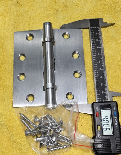 Solid brass door hinge - brass,