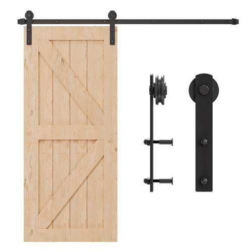Ccjh 6ft sliding barn door - sliding,