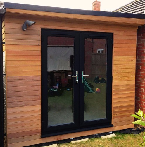 Upvc french doors - doors,, grey