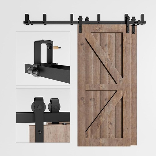 4ft 20ft rustic - sliding, barn