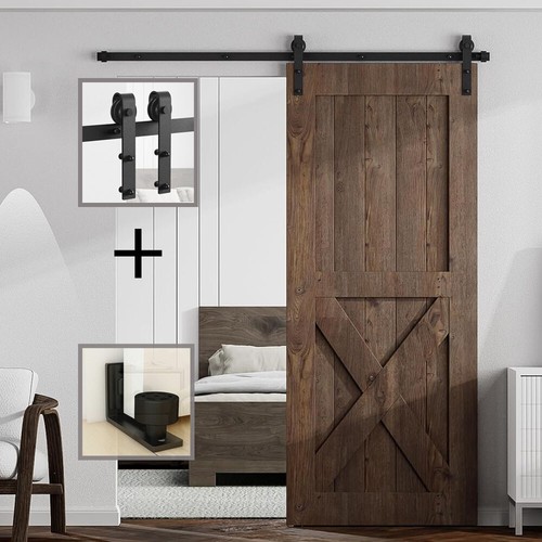 Sliding barn door hardware kit - barn,