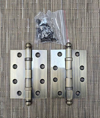 2xsolid brass door - brass,