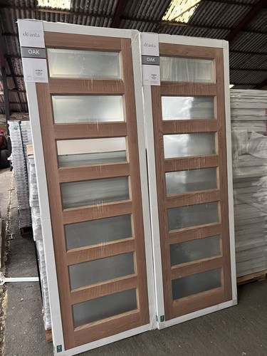 Biarritz oak glazed bevelled - oak,